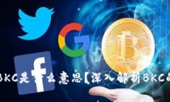 区块链中的BKC是什么意思