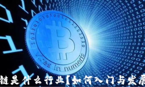 
区块链是什么行业？如何入门与发展指南